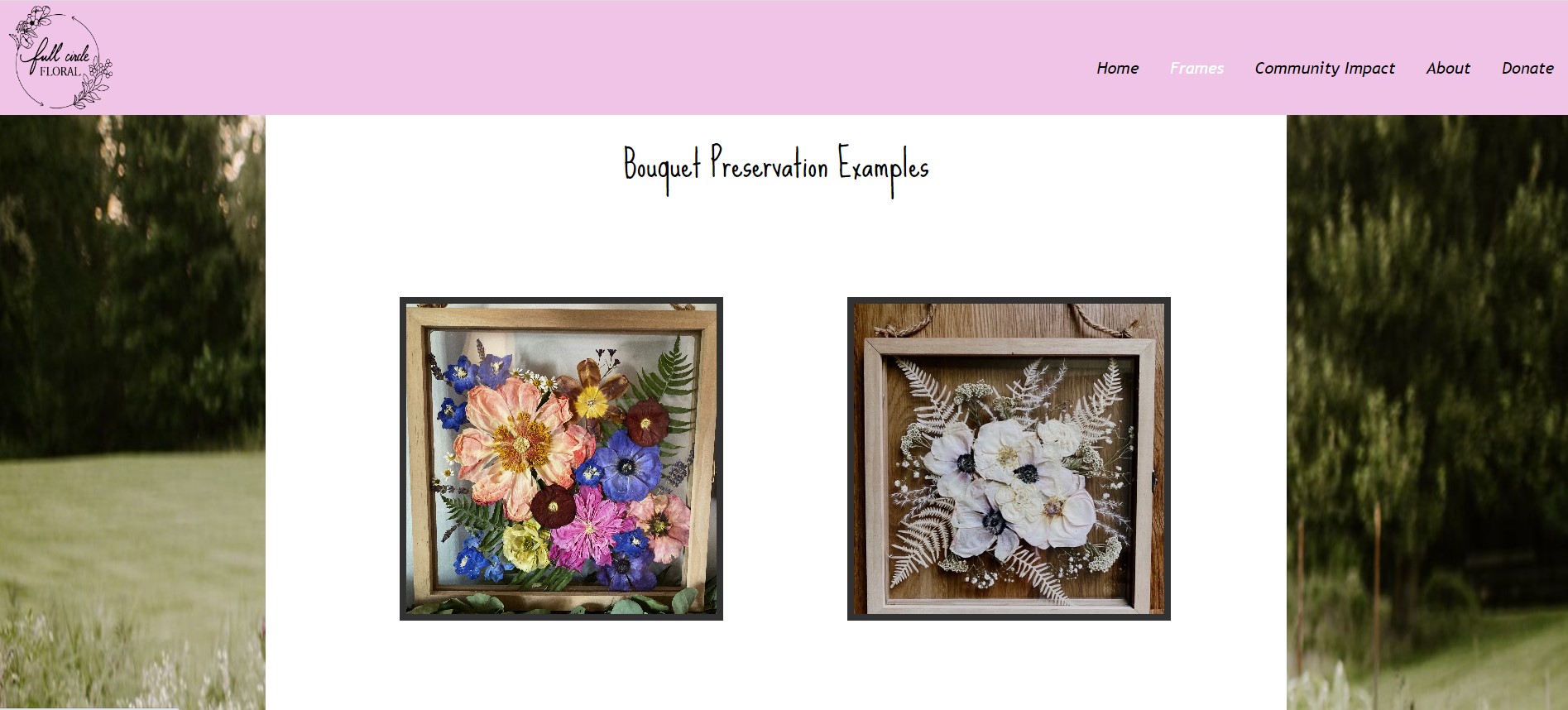 Full Circle Floral Logo